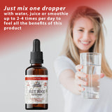 FLORIDA HERBS Organic Beet Root Liquid Drops dropper close-up