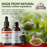 FLORIDA HERBS Organic Black Walnut Hull Extract packaging