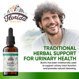 FLORIDA HERBS Organic Buchu Supplement 168g bottle side view