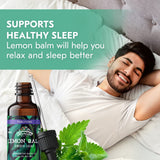 FLORIDA HERBS Organic Lemon Balm Tincture label details