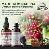 FLORIDA HERBS Organic Sarsaparilla Tincture 169g side view