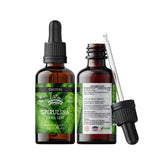 FLORIDA HERBS Spirulina Extract Liquid Supplement on a kitchen counter