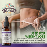 FLORIDA HERBS Usnea Alcohol Free Extract Supplement 1g side view