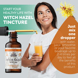 FLORIDA HERBS Witch Hazel Extract Supplement in lifestyle setting