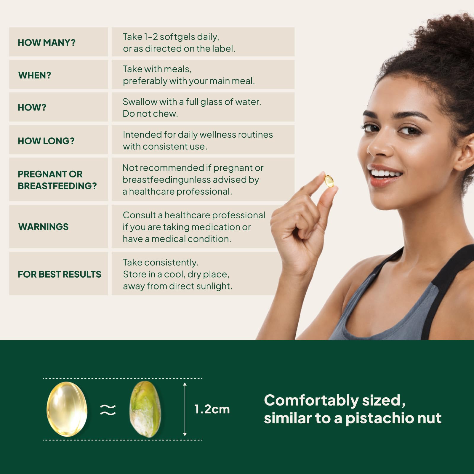 Florvay Oregano Oil Capsules 300mg with measuring spoon