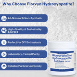 Florvyn Microcrystalline Hydroxyapatite Calcium Powder texture