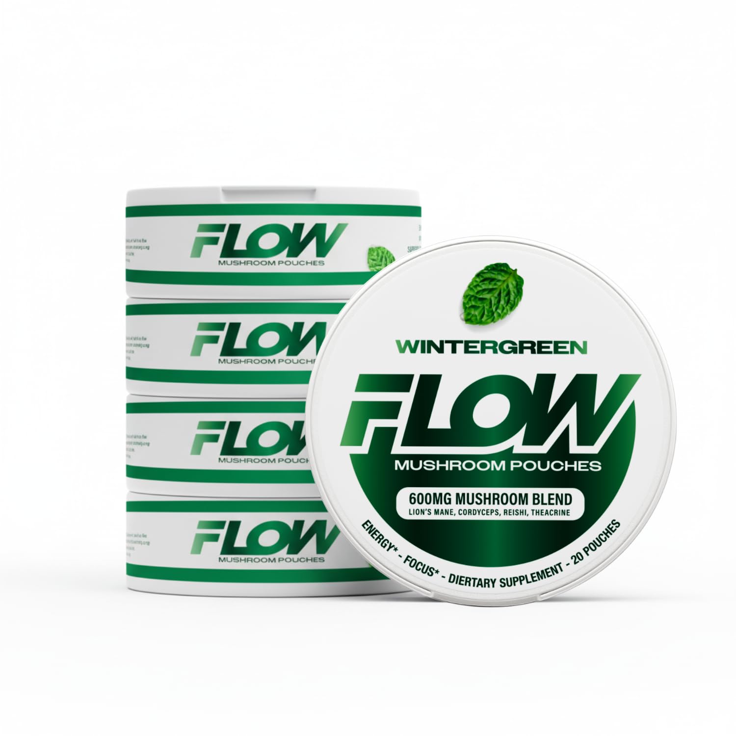 Flow Pouches Natural Focus Pouches front view