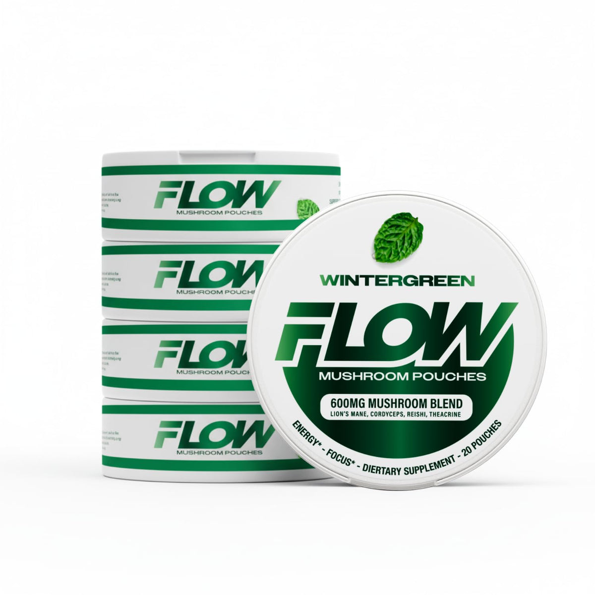 Flow Pouches Natural Focus Pouches front view