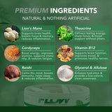 Flow Pouches Natural Focus Pouches opened