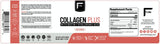 Flow Supps Collagen Plus 322g lifestyle scene with smoothie