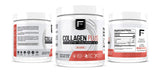 Flow Supps Collagen Plus 322g scoop with powder