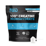 Fluid Creatine Monohydrate 100 servings unflavoured powder front view
