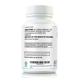 Flush Asian Glow Support Supplement with a measuring spoon