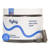 Flyby use Capsules front view with packaging