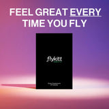 Flykitt travel kit containing four supplement packets