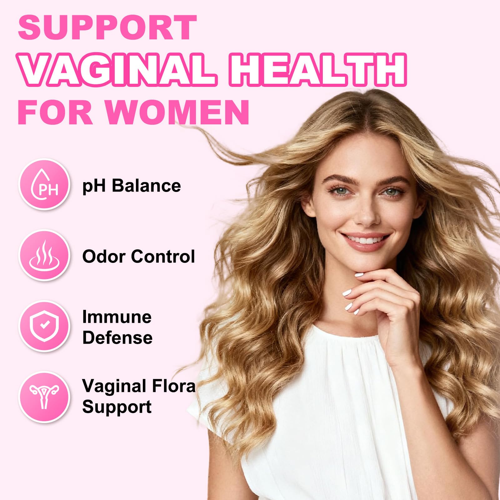 Flyrocer Feminine Balance Gummies packaging side view