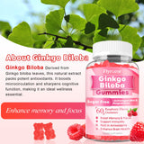 Flyrocer Ginkgo Biloba Gummies in a bowl for serving
