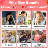 Flyrocer Vitamin D3 & K2 Gummies packaging details