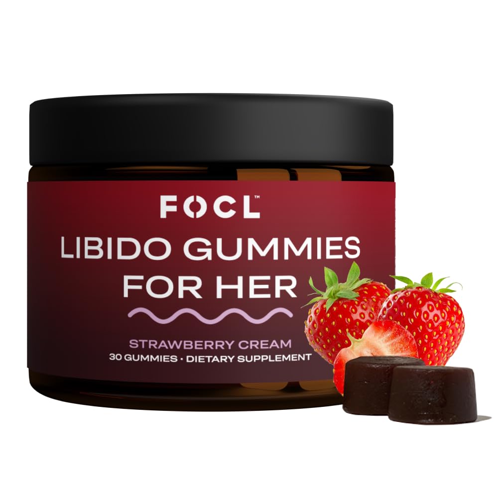 FOCL Female Libido Gummies front view packaging