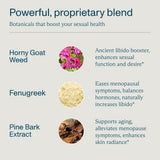 FOCL Female Libido Gummies with Horny Goat Weed ingredients list