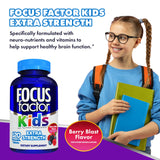 Focus Factor Kids Extra Strength Multivitamins chewable tablet close-up