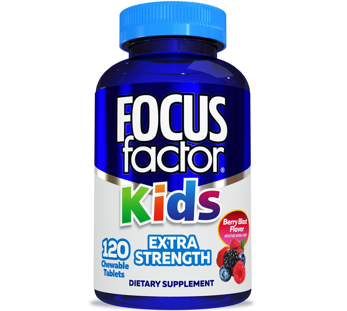 Focus Factor Kids Extra Strength Multivitamins front view