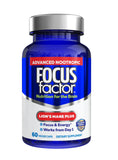 Focus Factor Lion’s Mane Plus 60 capsules front view