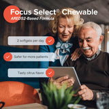 Focus Vision Supplements Chewable AREDS2 Eye Health Formula nutritional information