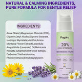 Fogdru Magnesium Cream 120ml with a measuring spoon for application