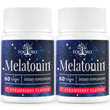 Fogoro Melatonin Sleep Supplement 50mg 60 Tablets front view