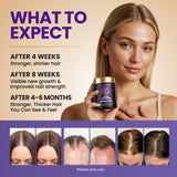 FOLICARE Biotin Supplement bottle back view