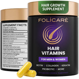 FOLICARE Biotin Supplement bottle front view