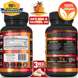 FOLONA Creatine HCl with Shilajit 90 Capsules side view