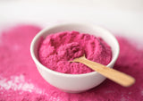 Food to Live Organic Dragon Fruit Powder 340g on oatmeal