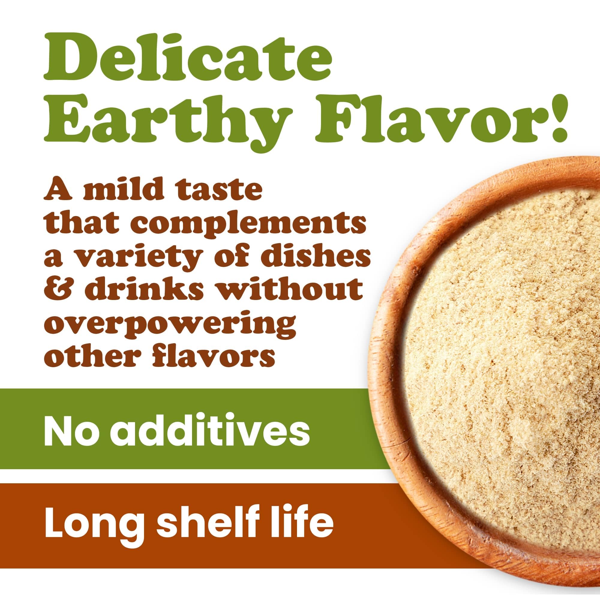 Food to Live Organic Lion’s Mane Mushroom Powder in cooking