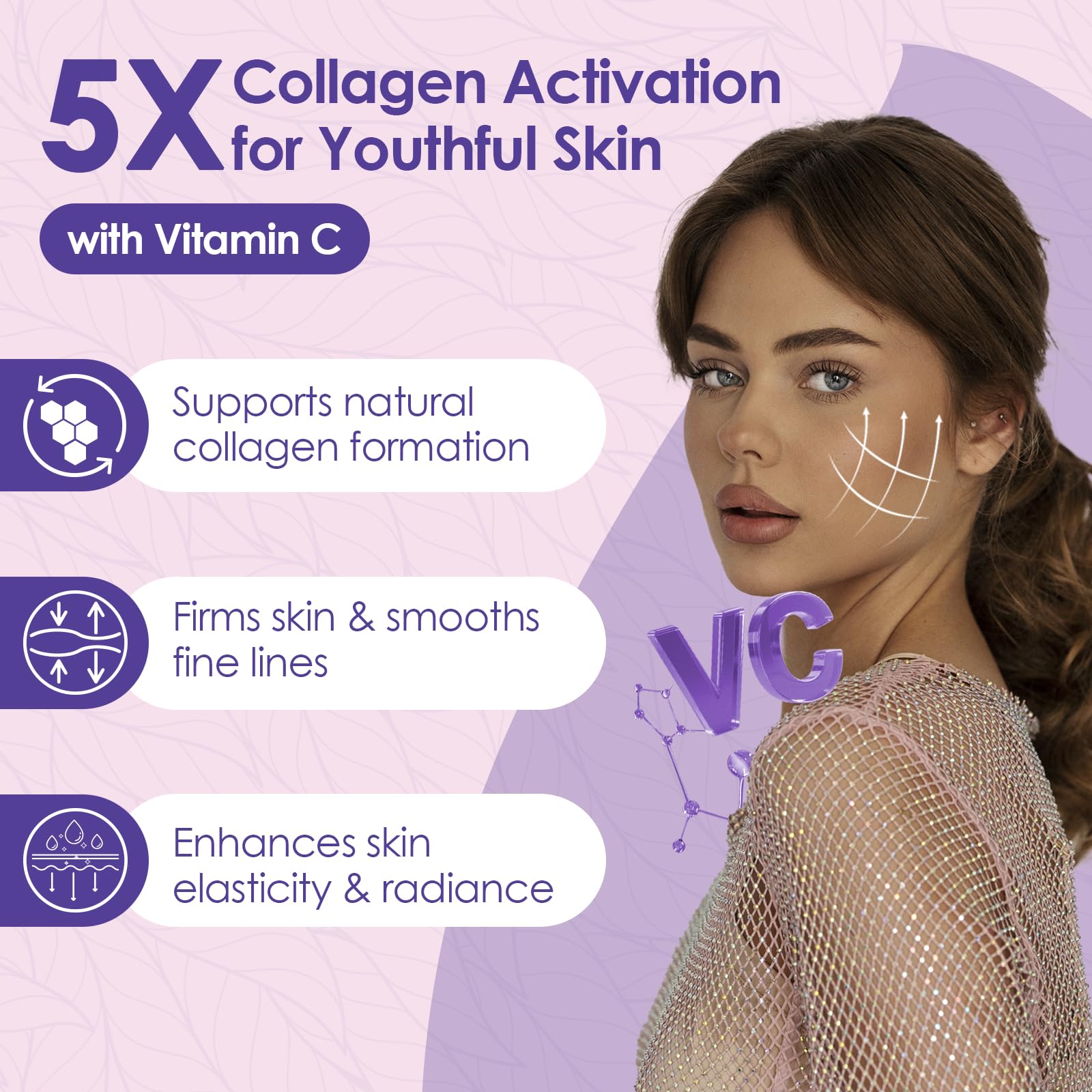 FoodiMed Multi-Collagen Complex 390g scoop and powder