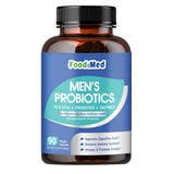 FoodiMed Probiotics for Men 90 capsules front view