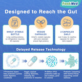 FoodiMed Probiotics for Men bottle side view