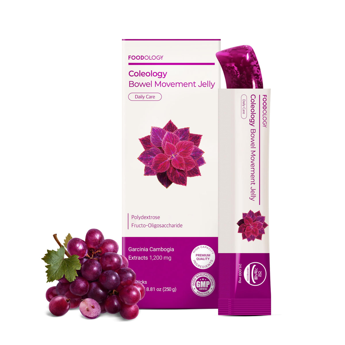 FOODOLOGY Jelly Stick Dietary Fibre 200g packaging front view