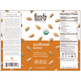Foods Alive Sunflower Lecithin Liquid 272g packaging details