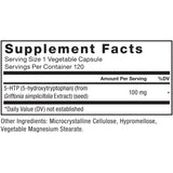 Force Factor 5-HTP capsules in a hand