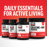 Force Factor Alpha GPC 300mg supplement with a glass of water