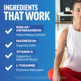 Force Factor Amazing Ashwa Complete Calm Support Soft Chews ingredients list
