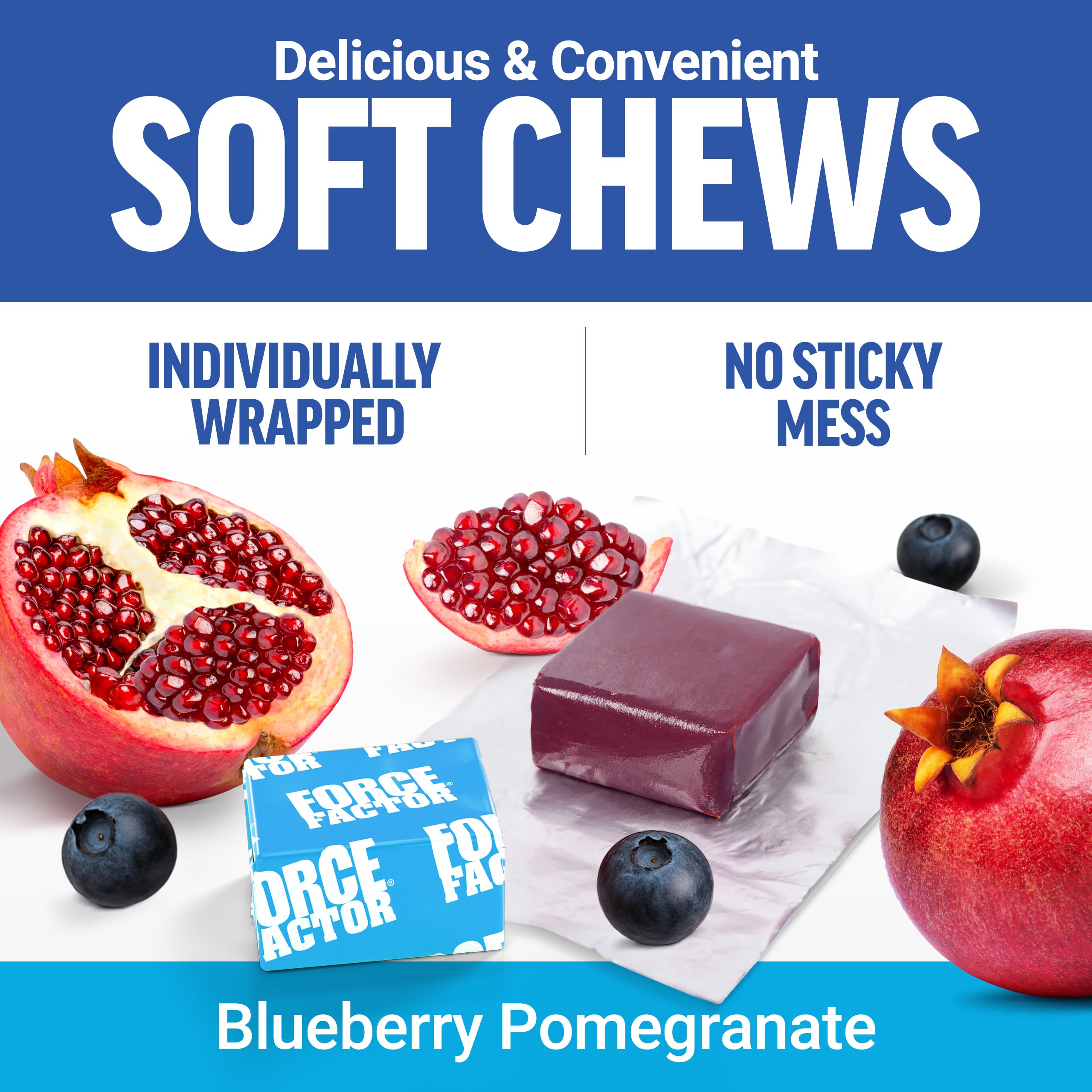 Force Factor Amazing Ashwa Complete Calm Support Soft Chews side view