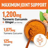 Force Factor Better Turmeric Maximum Joint Support packaging side view