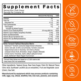 Force Factor Better Turmeric Soft Chews with fruit background