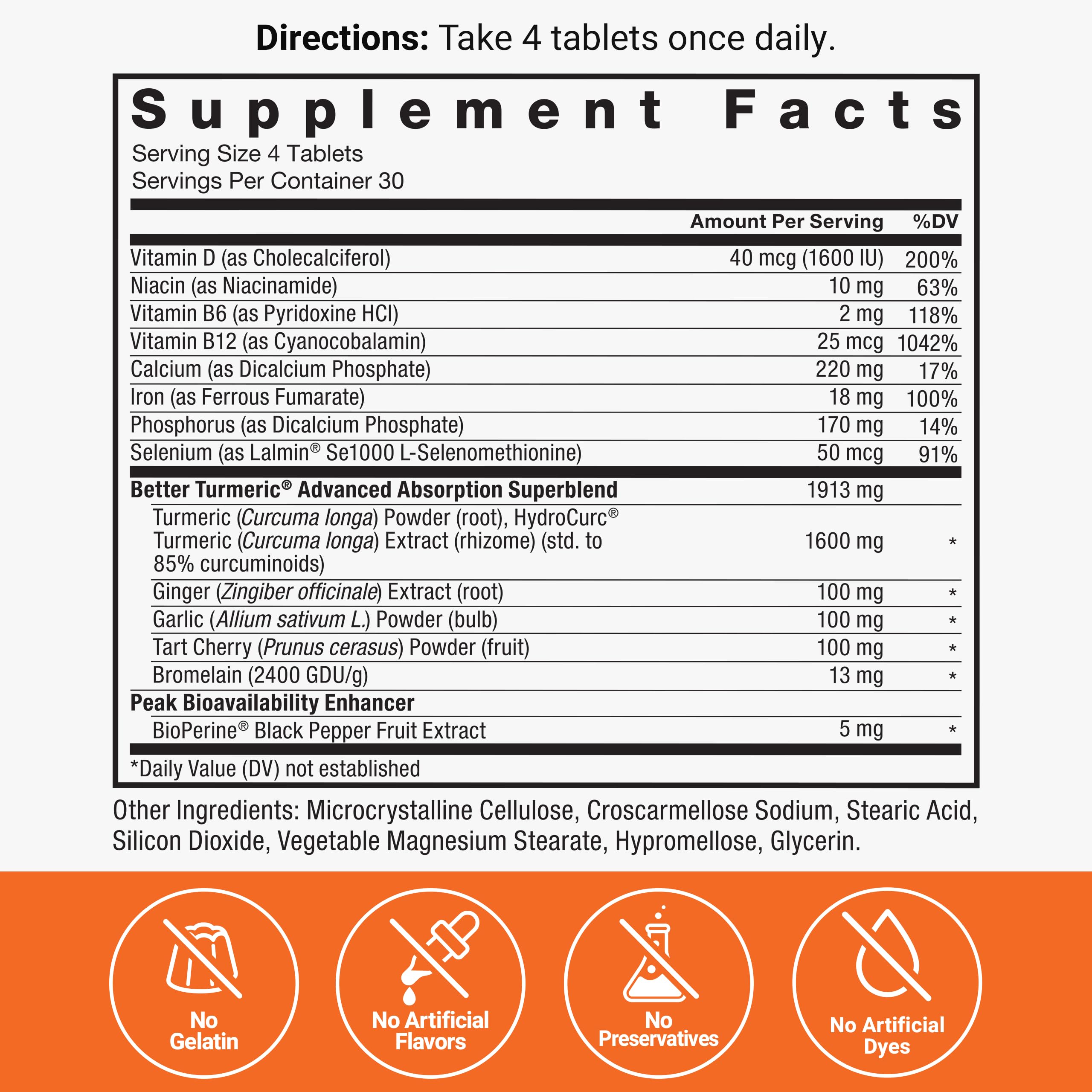 Force Factor Better Turmeric supplement with measuring spoon