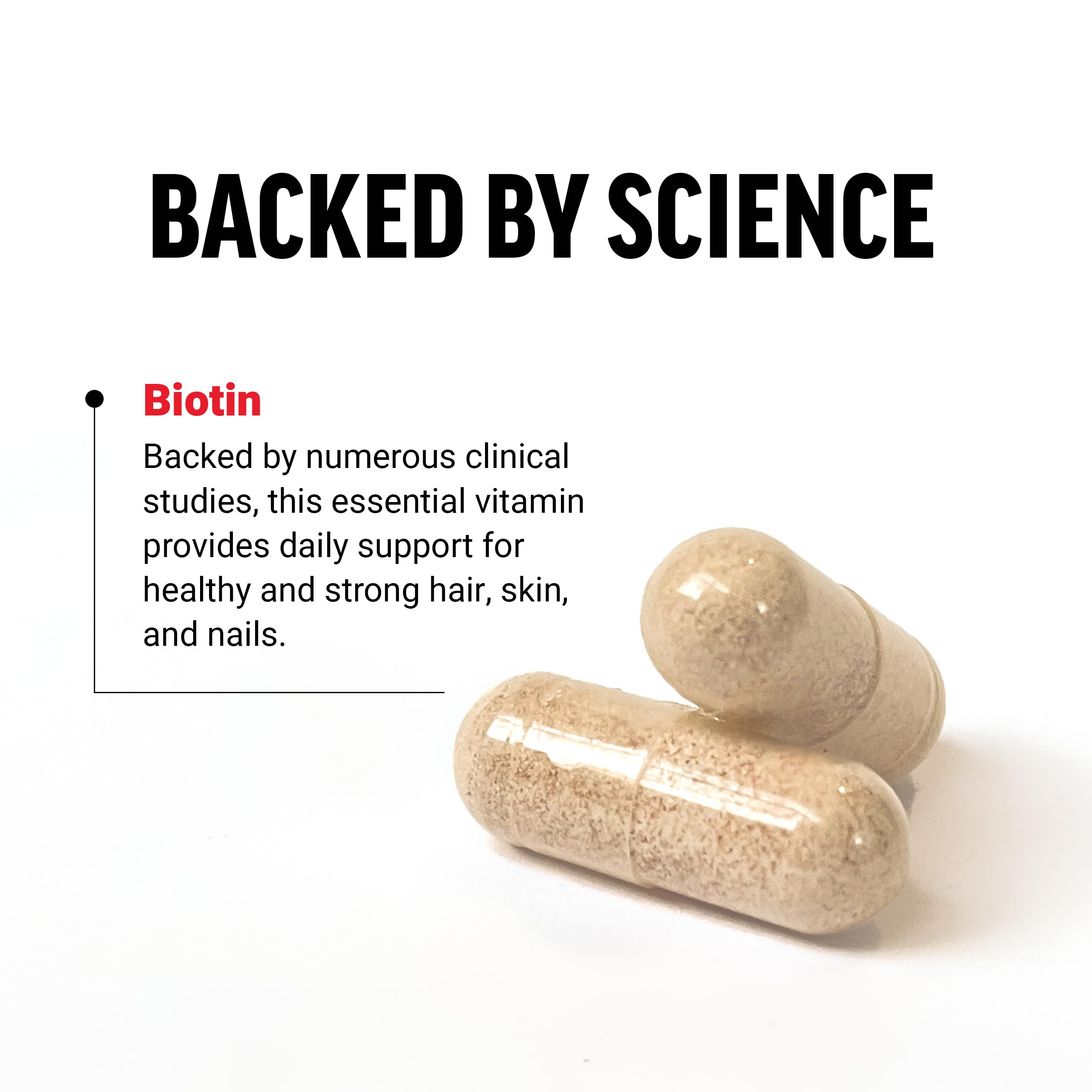 Force Factor Biotin 10000mcg capsules packaging