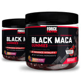 Force Factor Black Maca Gummies front view with packaging