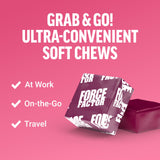 Force Factor Collagen support Superfoods Soft Chews with tropical fruit